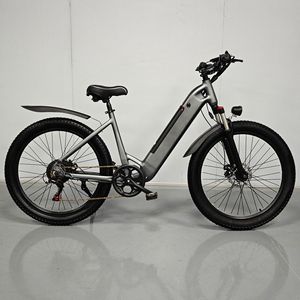 Vélo électrique de montagne 26 <span class=keywords><strong>pouces</strong></span>, cadre en alliage d'aluminium, batterie au lithium 10.4AH/20AH/30AH, freins à disque, moteur arrière 500W, vitesse - Product Image 5
