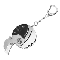 Outil multifonction EDC 6 en 1 avec porte-clé couteau de poche, meilleure vente