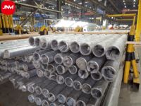 Tige de piston creuse sur mesure en tube chromé pour cylindres hydrauliques de machines de construction