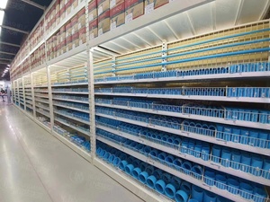 Scaffalature Metalliche Robuste a Doppio Lato Autoportanti per Magazzini, Supermercati e Negozi Scontati - Product Image 4