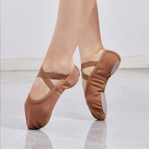 Zapatillas de <span class=keywords><strong>Ballet</strong></span> Elásticas de Alta Calidad 2025, Profesionales para Mujer, Suaves, para Niñas, Zapatos de Danza - Product Image 1