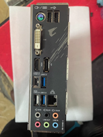 GaB460M AORUS Carte mère de jeu d'occasion Support 10th Core CPU I5 10400 F 10500 I7 10700 Processeurs