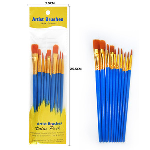 Vente en gros <span class=keywords><strong>pas</strong></span> <span class=keywords><strong>cher</strong></span> ensemble de pinceaux de <span class=keywords><strong>peinture</strong></span> <span class=keywords><strong>à</strong></span> <span class=keywords><strong>l</strong></span>'<span class=keywords><strong>huile</strong></span> avec manche en plastique et en nylon pour aquarelle <span class=keywords><strong>peinture</strong></span> <span class=keywords><strong>à</strong></span> <span class=keywords><strong>l</strong></span>'<span class=keywords><strong>huile</strong></span> d'art peinte <span class=keywords><strong>à</strong></span> la main - Product Image 6