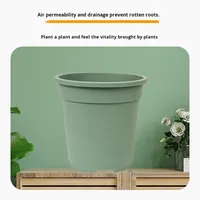 Pot de sol ou de bureau en céramique épaisse, style nordique minimaliste, pour plantes (Epidendrum, Rose), avec logo personnalisé, fourni directement par l'usine