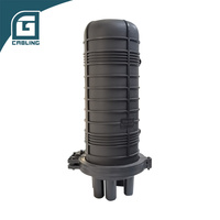 Caja de empalme de fibra óptica tipo domo Gcabling BEP BEPO FTTH OPGW, caja de empalme en línea plana de fibra óptica ATP para vía férrea