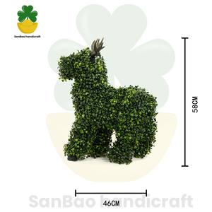 Grand Cerf Artificiel en Topiaire - Décoration <span class=keywords><strong>de</strong></span> <span class=keywords><strong>Jardin</strong></span> Originale et Fournitures <span class=keywords><strong>de</strong></span> Mariage pour Événements Extérieurs/Intérieurs - Product Image 6