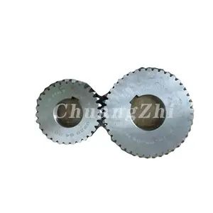 Conjunto de rodas de engrenagem 1622369207/1622369208 drive, compressor de ar 1622-3692-07/1622-3692-08 para ga75 vsd gear