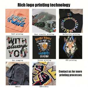 Camiseta Blanca de 250 g/m², Personalizable con Logotipo DTG, 100% Algodón, Hombros Caídos, Estilo Urbano, Camisetas Gráficas para Hombre - Product Image 3