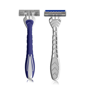 R3195 - Producto en Oferta, Maquinilla de <span class=keywords><strong>Afeitar</strong></span> Desechable para Hombre con 3 Cuchillas y Mango Largo - Product Image 4