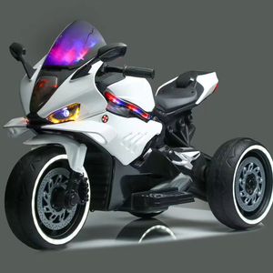 Cheap Price Remote Control Motorcycle with Certificate for Kids Ride on LED Light Motorbike <b>Plastic</b> Frame. - Product Image 1