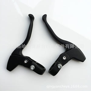 Palancas de freno de bicicleta de aluminio forjado, accesorios ligeros para bicicletas compartidas de 2 dedos - Product Image 2