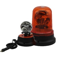 Feux de signalisation rotatifs pour voiture 12-24VDC, super lumineux, ampoule halogène H1, lumière d'avertissement d'urgence LED pour tous les véhicules