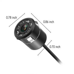 2021 חם מכירות סין מפעל סיטונאי 18.5mm אינפרא אדום ראיית לילה מבט אחורי מצלמה גיבוי Fit כל צגים עבור כל רכב - Product Image 2