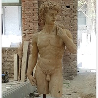 Intérieur Extérieur Moderne Jardin Pierre David Sculpture en Marbre Statue