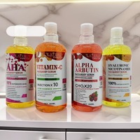 Essence liquide 500 ml - Vitamine C et Nicotinamide - Essence hydratante, éclaircissante et rajeunissante - Vente en gros