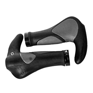 Poignées de guidon de vélo en caoutchouc 22,2 mm antidérapantes et amortissantes pour VTT, guidons confortables - Product Image 5