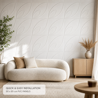 Panneau mural 3D en PVC imperméable blanc à motif de briques moderne et élégant pour la décoration intérieure de la maison et des fêtes de Noël