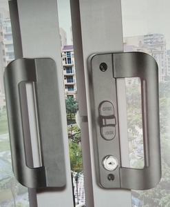 Serrures de porte coulissante en alliage de zinc au design moderne de luxe, sécurité par clé, loquet coulissant pour Malaisie, Philippines, Fidji, Émirats arabes unis, <span class=keywords><strong>Maurice</strong></span> - Product Image 4