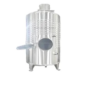 OEM stainless steel vertical wine round fermentation storage tank fermenting equipment wine making tanks