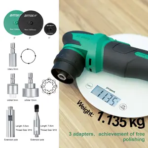 迷你3英寸无绳抛光机，带2.5Ah电池DIY级 - Product Image 5