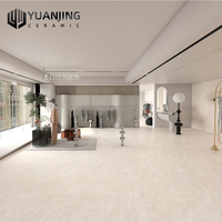 Carreaux en porcelaine imitation marbre de haute qualité Foshan, grands carreaux en porcelaine, dalle beige, salon, villa, hôtel, appartement, carreaux de sol