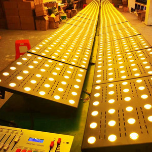 Đèn Ma Trận 36Led 36Led Đèn Nền <span class=keywords><strong>36X3W</strong></span> Phông Nền Sân Khấu Màu Hổ Phách - Product Image 6