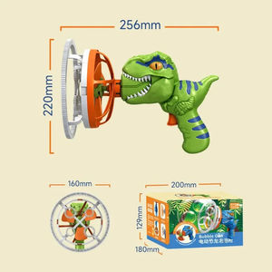 Fan Dinosaur <span class=keywords><strong>Bubble</strong></span> <span class=keywords><strong>Machine</strong></span> Bubbles Handheld Electric Dinosaur <span class=keywords><strong>Bubble</strong></span> <span class=keywords><strong>Machine</strong></span> Juguetes al aire libre - Product Image 4