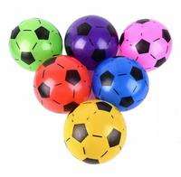 Ballon de football gonflable en pvc personnalisé, mini balles de plage colorées en vrac