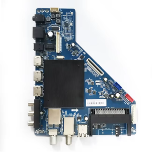 Placa Base para TV LED LCD 4K UHD de 65 Pulgadas GreatView CV9632-AH, Inteligente, 120Hz, para Uso en Hoteles, con <span class=keywords><strong>Eshare</strong></span>, Certificación CE, Azul/Verde - Product Image 4