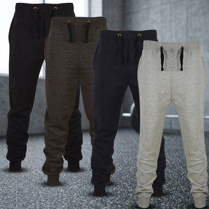 Pantalones Deportivos Ajustados con Capucha para Hombre / Pantalones de Forro Polar / Conjuntos Deportivos Personalizados - Poliéster Transpirable - Product Image 3