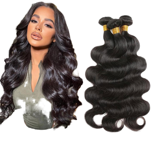 ผมแท้คุณภาพสูงแบบ Body Wave เนื้อนุ่มลื่น หนาแน่นเป็นธรรมชาติ - Product Image 1