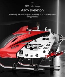 Helicóptero RC <span class=keywords><strong>SYMA</strong></span> S107H-E en Oferta, 3.5 Canales, RTF, Control Remoto, Juguete RC, Regalo con Giroscopio, Versión Mejorada con Función de Bloqueo de Altura - Product Image 6