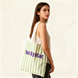 Custom Logo Eco Friendly Blank Reusable for <b>Black</b> Cotton Canvas Drawstring Tote Shopping <b>Bags</b> with Letter Pattern - Product Image 6