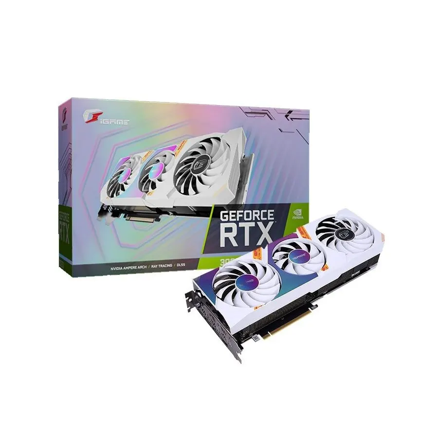 Hot Sell GeForce Colorful RTX 3060 Ti 320bit 8G Graphics Card with GDDR6 Memory Support