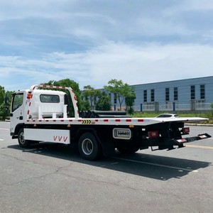 Camión Grúa de Alto Rendimiento Foton Aumark de 8 Toneladas con Plataforma Deslizante, Cabrestante de 4 Toneladas y Elevador de Ruedas - Product Image 4