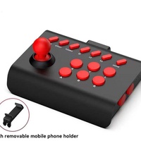 Controlador de juego inalámbrico de 2,4 GHz con motor de vibración y volante para /PC/teléfonos inteligentes/
