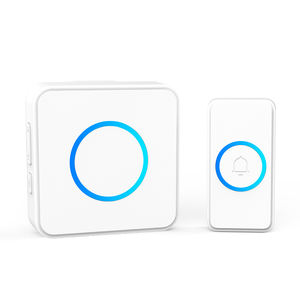 Timbre inalámbrico inteligente Timbre Dingdong de volumen ajustable de 1000 pies de largo alcance para negocios de oficina en casa - Product Image 1