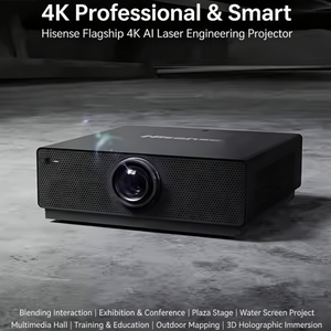 Proyector Láser DLP <span class=keywords><strong>Hisense</strong></span> P60 <span class=keywords><strong>4K</strong></span>, 6000 Lúmenes, Contraste de 3000000:1, Vida Útil de 20000 Horas, para Cine en Casa y Reuniones Empresariales - Product Image 4