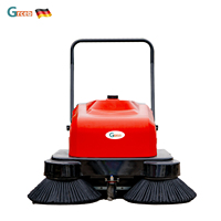 Machine de balayage de sols industrielle autopropulsée HS1000, électrique, pour le polissage des routes
