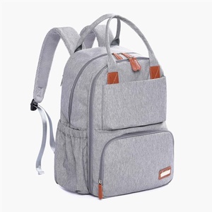 Mochila Pañalera Oxford Impermeable con Cierre de Cremallera 20-36L Unisex para Cuidado del Bebé al por Mayor - Product Image 3