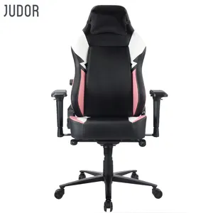 Judor เก้าอี้เล่นเกมแข่งรถระดับพรีเมียม เก้าอี้เลานจ์คอมพิวเตอร์ ที่วางแขน การออกแบบตามหลักสรีรศาสตร์