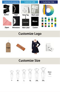 9219 Abito lungo nero a trapezio, Gratie Classic, abito unico ed elegante che snellisce la figura - Product Image 6