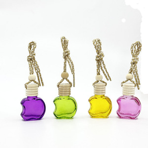 10ML Oval Empty Rearview <b>Mirror</b> <b>car</b> Interior Decoration <b>Car</b> Perfume Bottle - Product Image 3