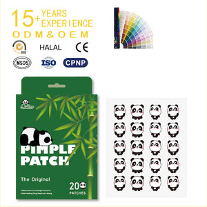 Parche para el Acné Ultrafino de Hidrocoloide con Diseño de <span class=keywords><strong>Panda</strong></span> de Dibujos Animados, Absorbente de Pus, para Rostro, Unisex - Product Image 1