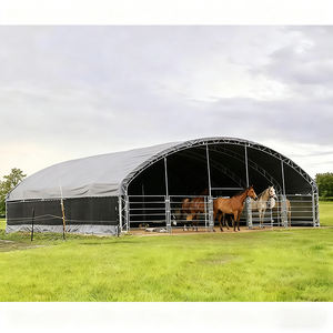 <span class=keywords><strong>Tente</strong></span> mobile saisonnière pour pâturage Structures à membrane Abris <span class=keywords><strong>Tente</strong></span> portable Abri pour animaux, bétail et <span class=keywords><strong>chevaux</strong></span> pour la nuit - Product Image 5