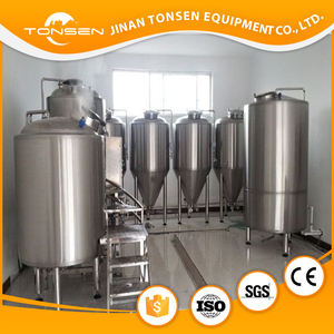 सीई के लिए स्टेनलेस स्टील किण्वक 1000L बीयर ब्रूइंग उपकरण शराब की भठ्ठी पोत किण्वन टैंक बायोरिएक्टर - Product Image 3