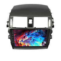 Autoradio Android pour tableau de bord de Corolla 2007-2013, Octa Core 4 Go 64 Go, CarPlay, DSP, 4G, GPS, Multimédia