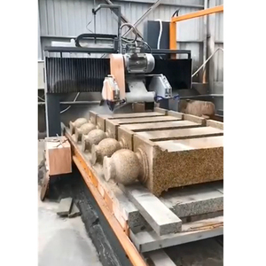 Máquina automática de perfilado de granito de mármol para máquina moldeadora de corte de columna de piedra CNC de línea curva y recta - Product Image 6