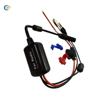 Kontec Autoradio FM DAB + Amplificateur de signal numérique avec installation sur support d'antenne