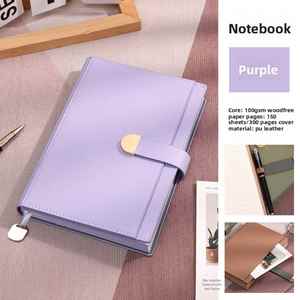 Custom Logo A5 Minimalist Hardcover Business Notebook Professional Work Journal for Office Meetings Elegant Business Gift Set - Product Image 5
